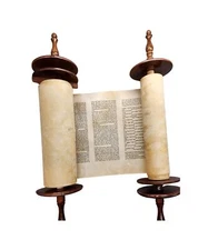 Torah Scroll Worthy of Repair Rare and Beautiful 42 cm Klaff By Tifara Judaica