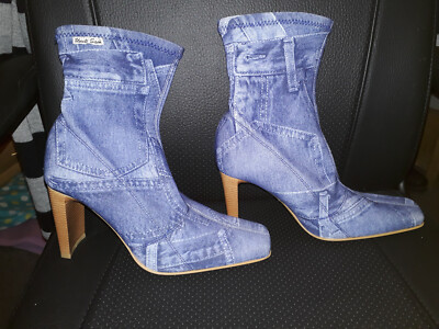 Sommerstiefel GR. 41 von Uncle Sam in Jeansoptik