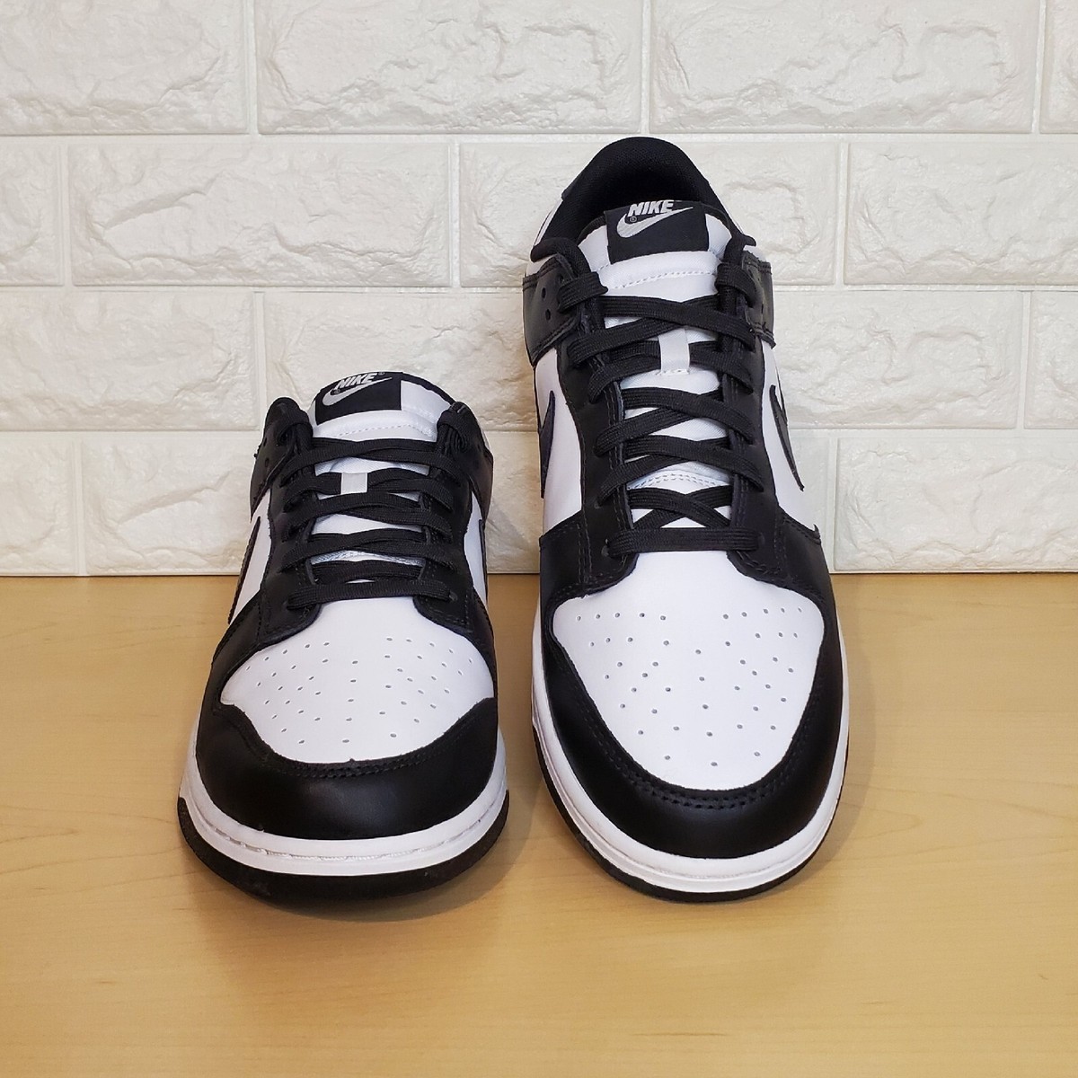Nike Dunk Low Retro Panda Size 13 White Black DD1391-100 | eBay