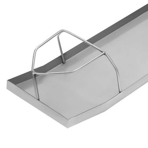 Coppia Ginocchiere Scorrevoli 28" x 8" in Calcestruzzo 2pz Scorrevoli Inox con Pastiglie - Foto 11 di 14