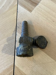 Antique Deco Brass Gas Valve