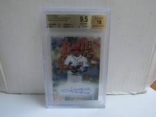 BGS 9.5 2019 Topps Finest Juan Soto Blue Chips On Card Auto /40 Nationals