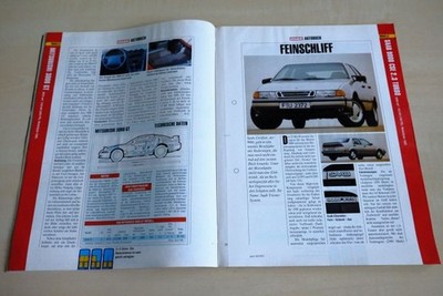 MOT 10/1993 Saab 9000 CSE 2.3 Turbo mit 195PS im TEST auf 2 Seiten