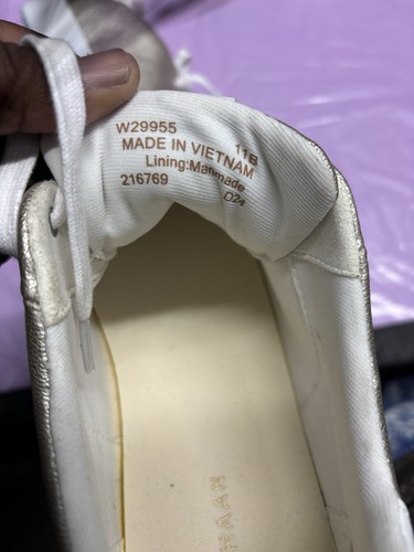 COLE HAAN Shoes WOMEN 11B Gold/White Grand Crosscourt Sneaker - Picture 6 of 6