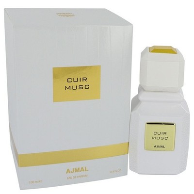 Ajmal Cuir Musc Eau De Parfum Spray 3.4 oz 100ml Perfume Fragrance Unisex Scent