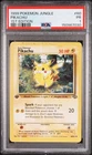 1999 POKEMON JUNGLE 1ST EDITION #60 PIKACHU PSA 1