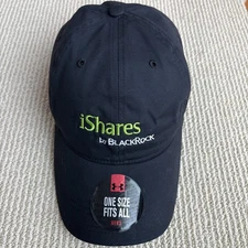 iShares by Blackrock Under Armour Strapback Baseball Hat Cap Adjustable