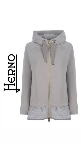 Women Herno Sweater Silver Cotton 34 / XS / 42