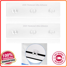 Shower Caddy Adhesive Replacement,2 Pack WaterProof Showers Adhesives Strip