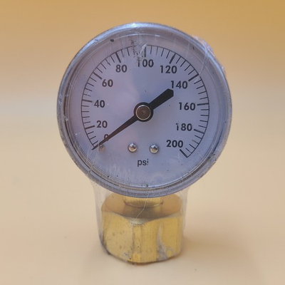 #ad Orbit 91130 Brass Pressure Gauge Measure Water Pressure to 200 PSI 3 4quot; Inlet $9.88