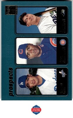 2001 Topps #362 Chin-Feng Chen / Corey Patterson / Josh Hamilton