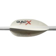    Flex Fletch Quad X Vanes White 50 pk.