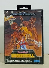82589 SEGA Mega Drive - Super Real Basketball + Instruction Manual - 1990