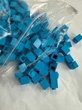 LEGO NEW- 3005-DARK AZURE-1 x 1 BRICK-20 PIECES