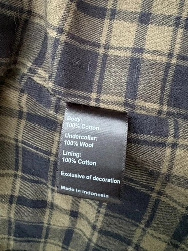 Huckberry Flint and Tinder Hudson Jacket Waxed Waterproof Flannel Lining, Large image 3