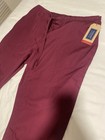 Cherokee Bergandy Workwear Women's Scrub Pants Wine L Style 4101P Poly/Cotton — photo 2
