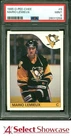 1985 O-PEE-CHEE #9 MARIO LEMIEUX RC PENGUINS HOF PSA 9