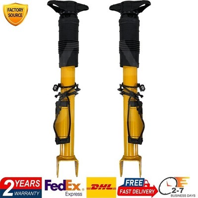 Pair Rear Shock Struts Assembly w/Electric For Jeep Grand Cherokee SRT 2012-2022