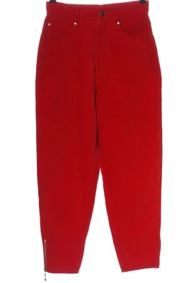 TRIANGLE Pantalon taille haute Dames Pantalon T EU 36 rouge style décontracté - Photo 1/4