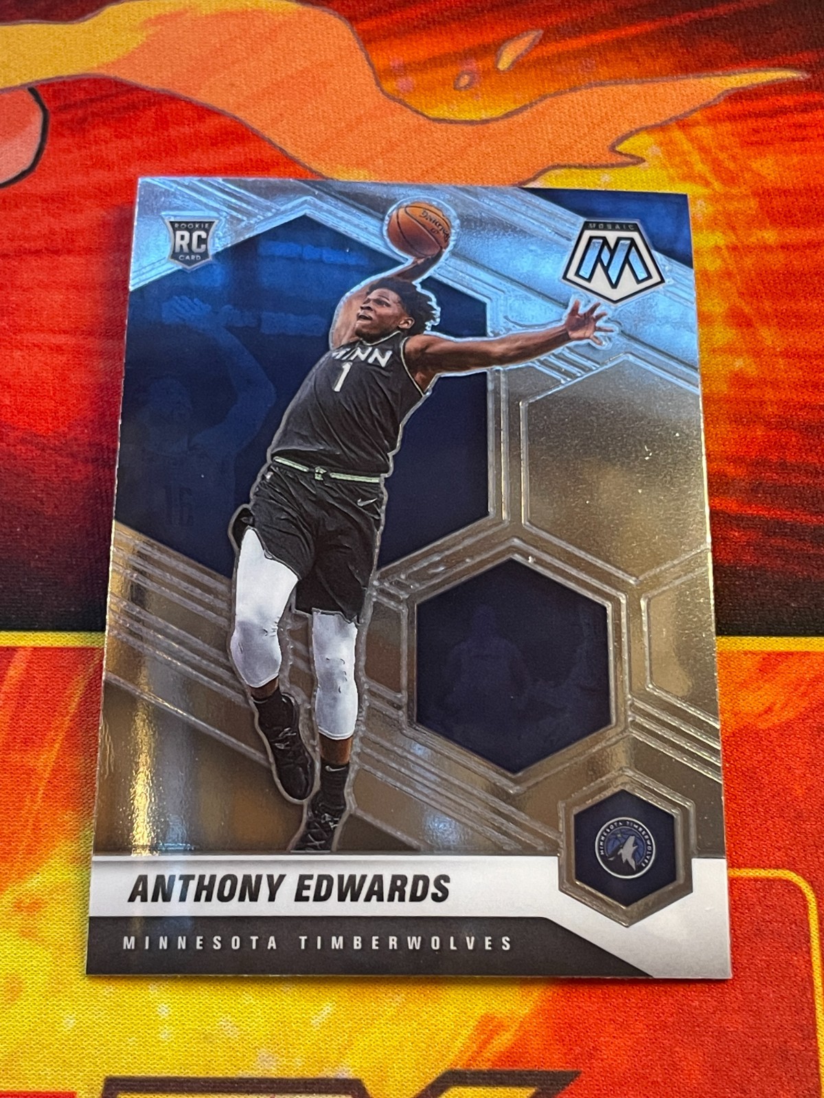 2020-21 Panini Mosaic - Anthony Edwards (RC) #201