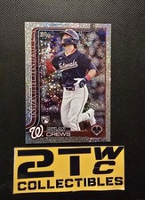 Dylan Crews 2025 Topps Celebrations Series 1 Glitter Foil  (Sp) RC Nationals 