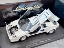 Kyosho 1/18 Lamborghini Countach LP5000QV White Diecast Model Car