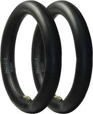 2 Pack 14x2.125 Bike Tube with Bent Valve for El