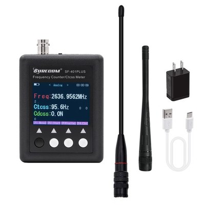 27MHz-3000MHz Portable Frequency Counter with CTCSS DCS Decoder