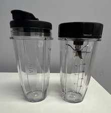 Ninja 644ml Bottom Blender, 2 Cups + Travel L...