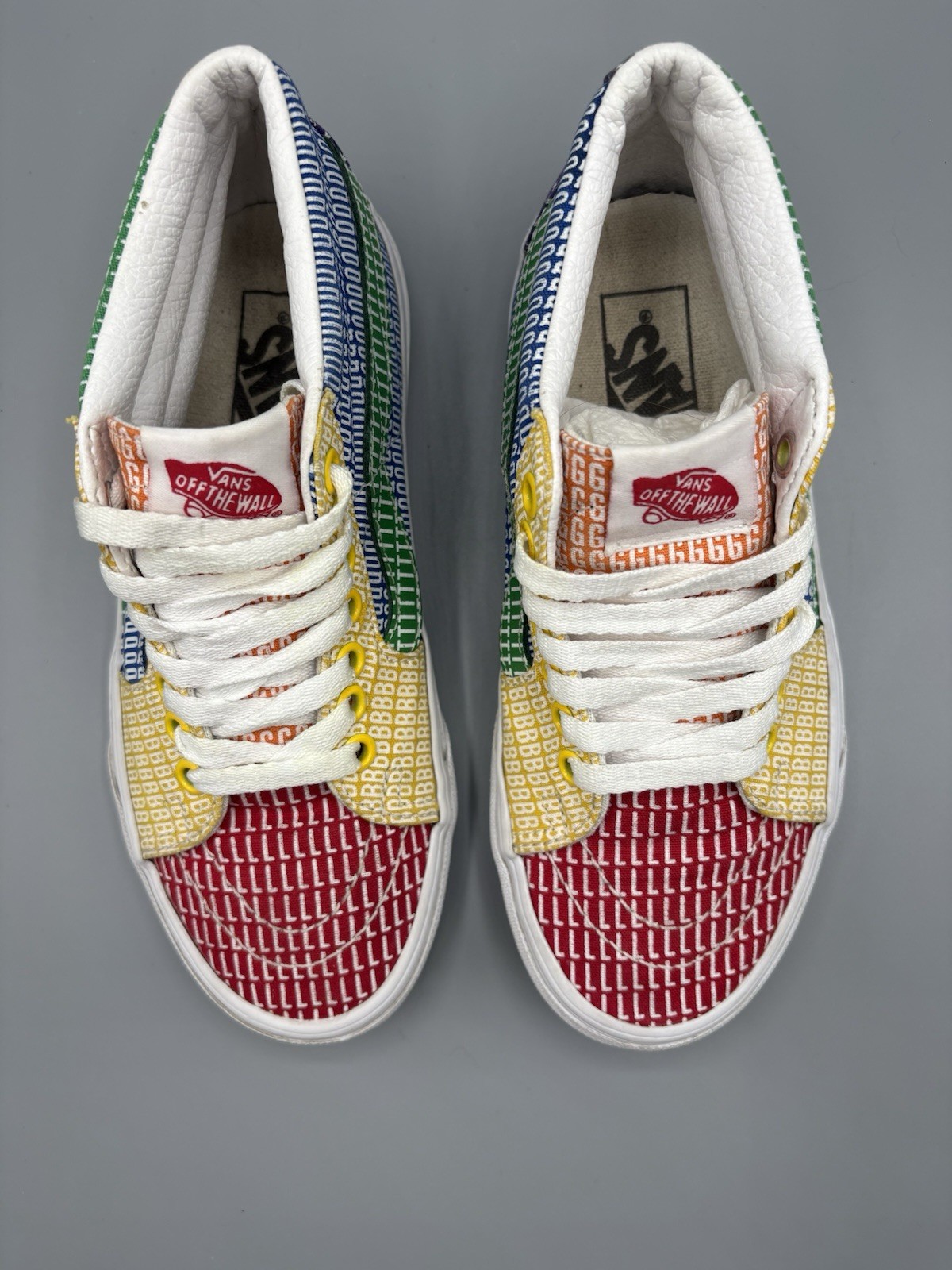 Vans Sk8-Mid Pride Rainbow Patchwork Limited Rele… - image 3