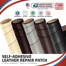 Leather Repair Patch Self Adhesive Leather Refinisher Cuttable Repair Patch