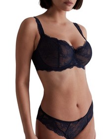 36E Aubade Danse Des Sens Bra Half Cup Comfort Cup Lace Push Up Bras Luxury
