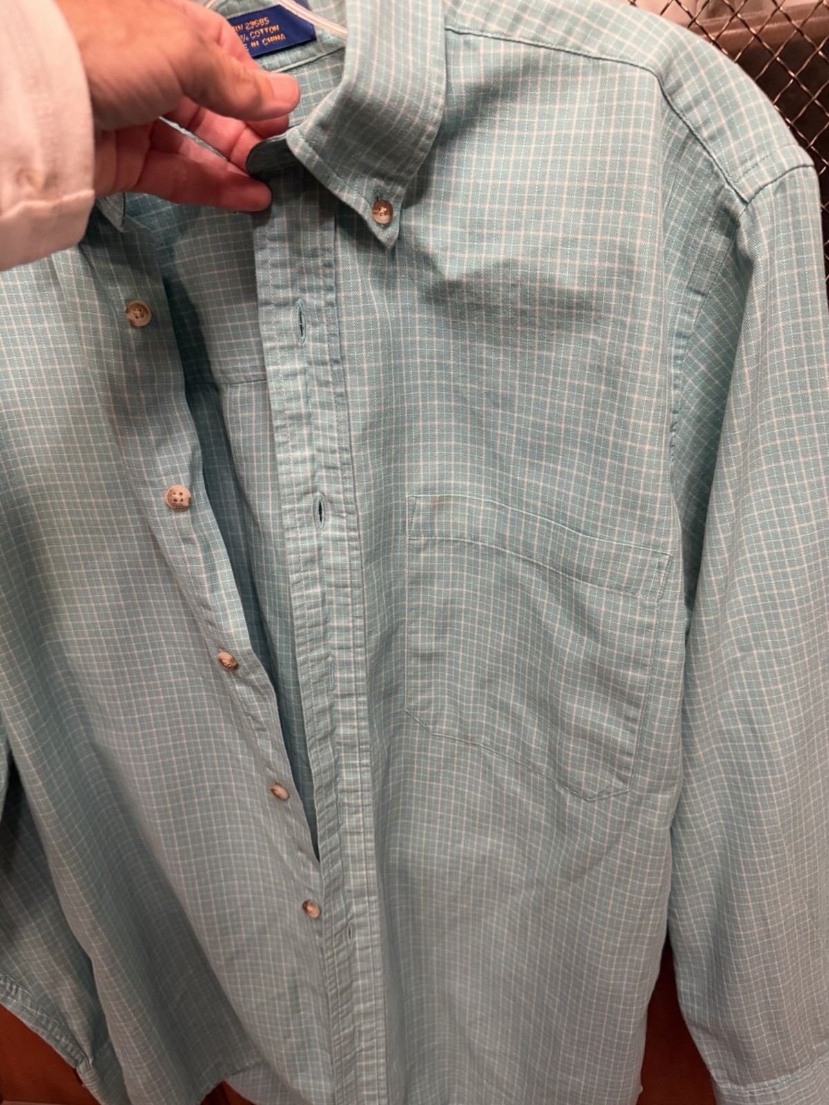 Pendleton Cotton Check Long Sleeve Button-Up Shir… - image 5