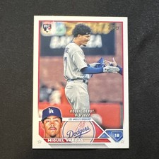 Topps Miguel Vargas Dodgers 2023 Update Series Rookie Debut #US142