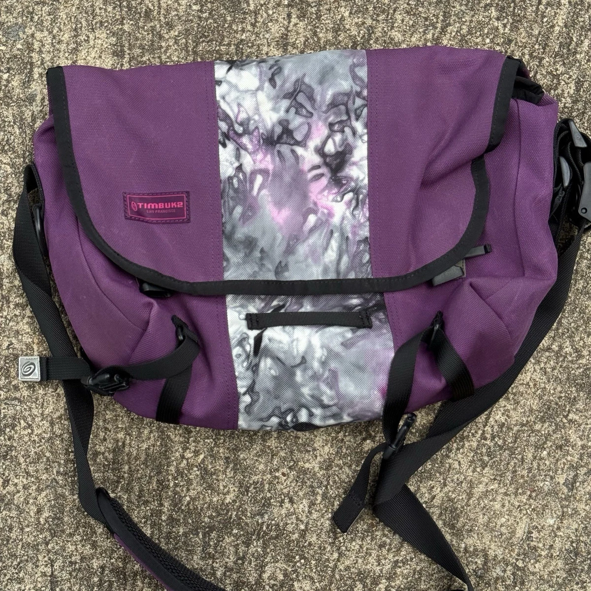 TIMBUK2 メッセンジャーバッグ パープル 紫 TIMBUK2》90年代モデルを