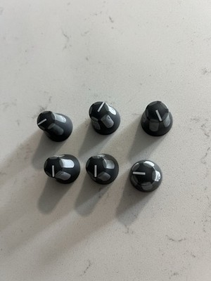 Digidesign 002 Knob with Line for Console or Rack Set / Lot Of 6 Knobs