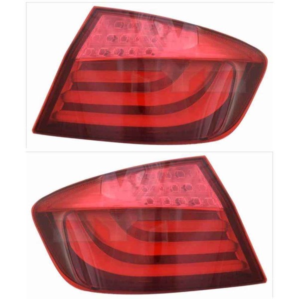 Heckleuchten RüCkleuchten Set AußEn Links + Rechts LED FüR BMW 5Er F10 F18-image