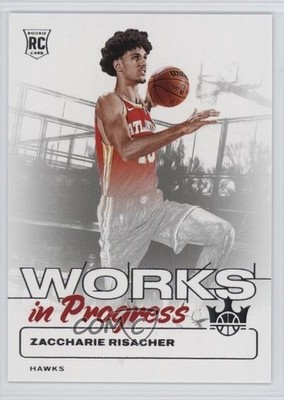 2024-25 Panini Court Kings Works in Progress Zaccharie Risacher #7 1c3k
