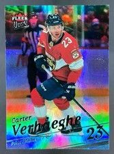 CARTER VERHAEGHE 2025-26 Upper Deck Fleer Ultra Rainbow Foil #8 Panthers