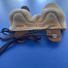 Protektor Model - #3 Leather Wide Front Owl Shooting Rest Bag - MADE IN USA