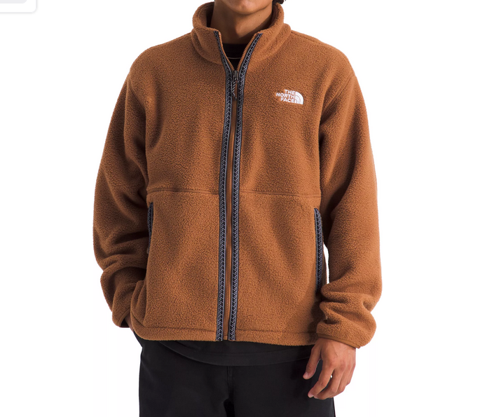 Mens The North Face Fleeski Full Zip Sherpa Fleece Coat Jacket New