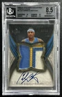 CARMELO ANTHONY BGS 8.5 2006-07 UD EXQUISITE LIMITED LOGOS GU PATCH AUTO 10/50
