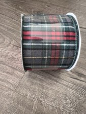 Celebrate it Christmas wired Ribbon 3 1/2 x 25 ft