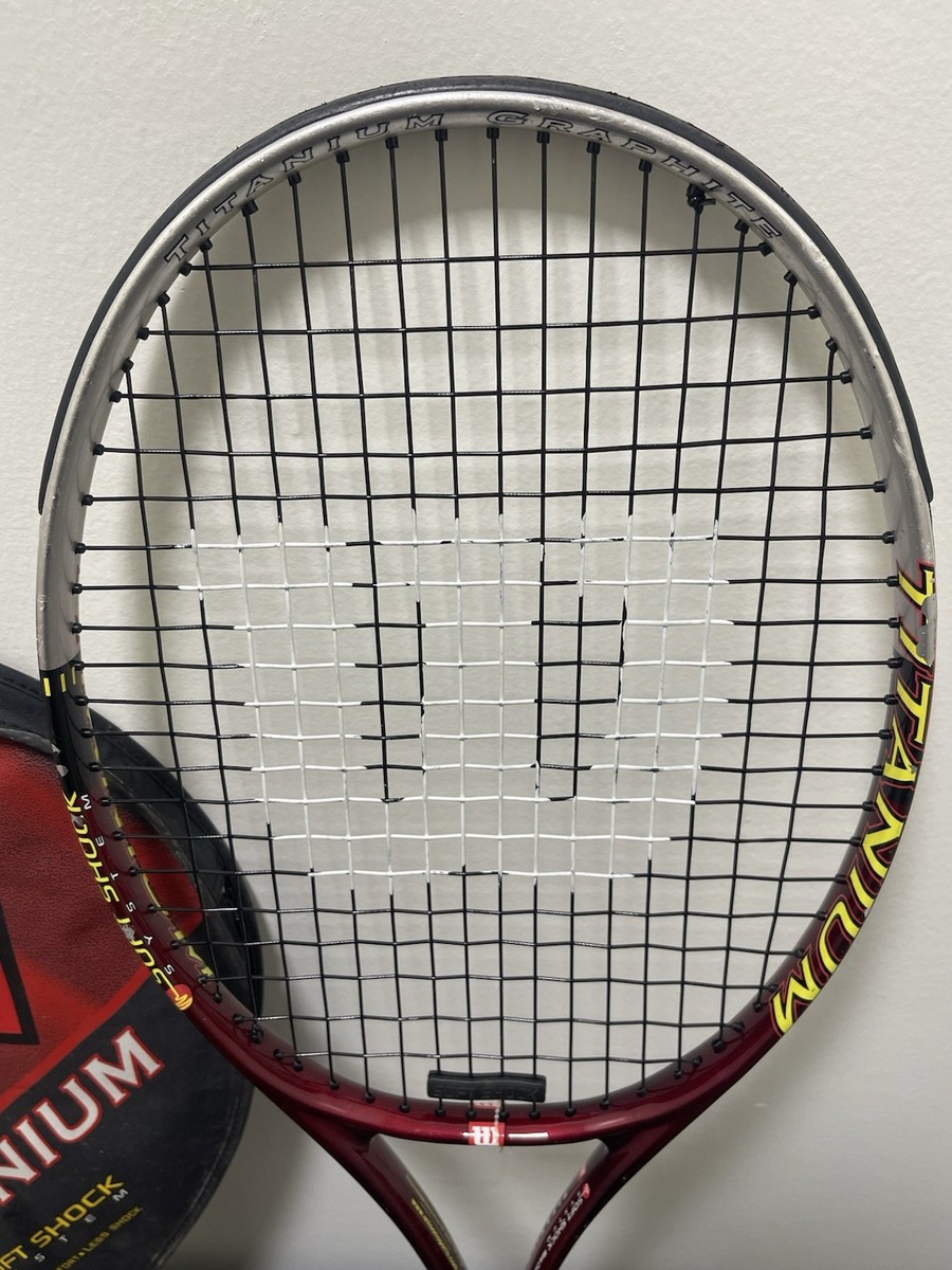 Wilson Titanium 3 Soft Shock Tennis Racket 4- 3 /8