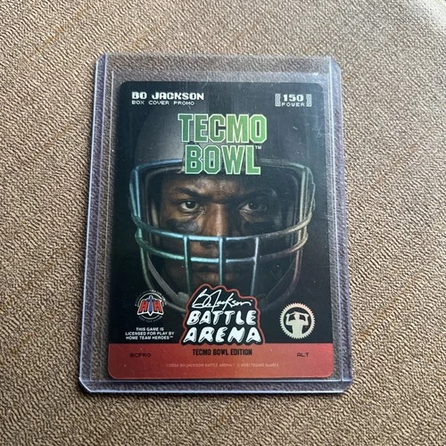Bo Jackson Battle Arena Bo Jackson Tecmo Bowl Edition Promo Card BCPR6