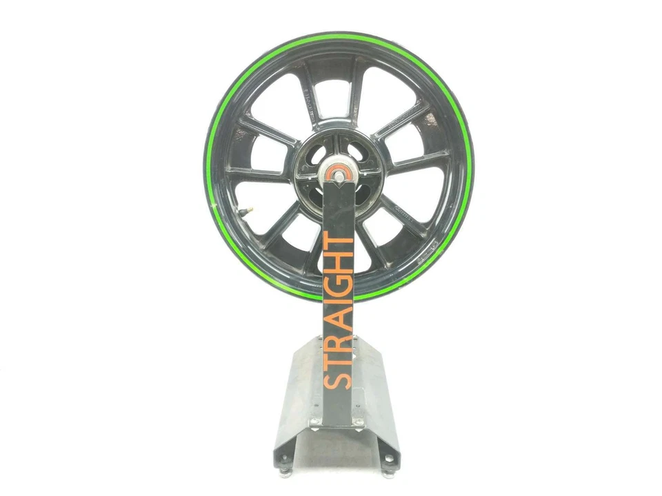 15-19 Kawasaki EN650 Vulcan S Rear Wheel Rim STRAIGHT 17X4.50 - Image 3 of 4