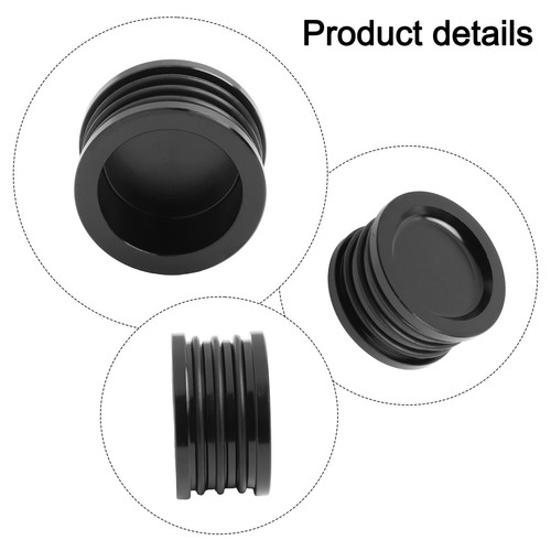 D B H F Series Camshaft Cam Shaft Seal Cap-Plug For Acura Aluminum Black - Picture 7 of 12