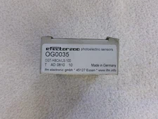 NIB IFM Efector Photoelectric Sensor      OG0035 OGT-HBOA/LS-100