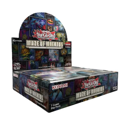 Yu-Gi-Oh! Maze of Muertos Booster Display - English - New! - Sealed!