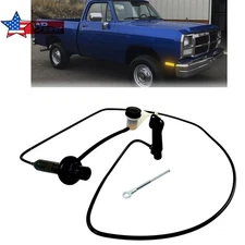 Pre-Filled Clutch Master & Slave Cylinder Assembly For Dodge D150 Pickup 1985-91